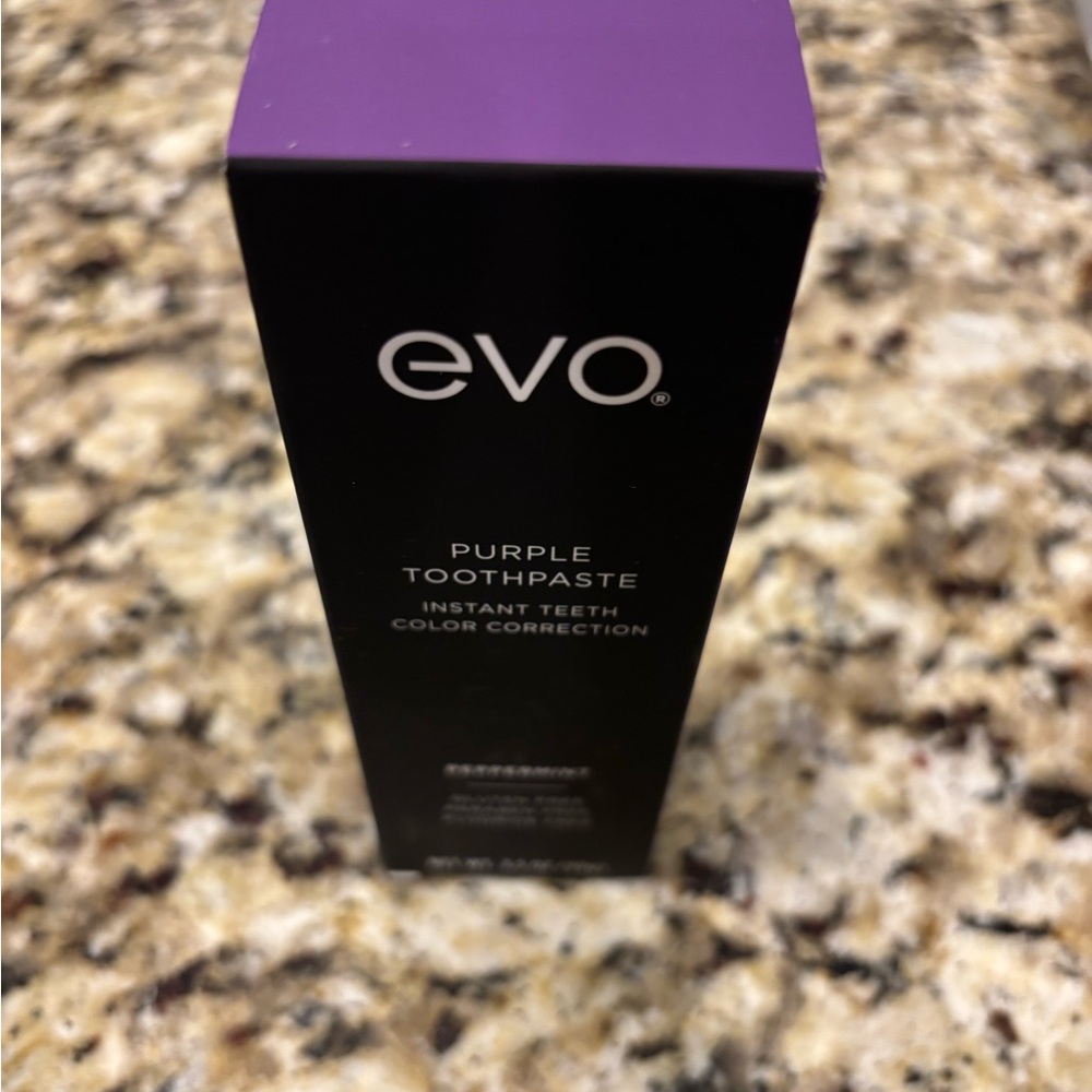 Evo Purple Toothpaste for Color Correction